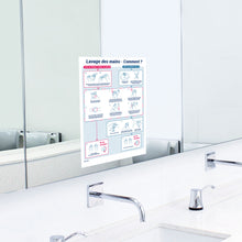 Charger l'image dans la galerie, Affichage - Lavage des mains - FR/EN - Adhésif/Panneau/Magnet