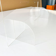 Charger l'image dans la galerie, Protection Plexi - Hygiaphone avec ouverture - 750x750 mm