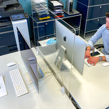 Charger l'image dans la galerie, Séparation de Bureau Plexiglas - avec pinces - 1500 x 750 mm