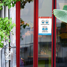 Charger l'image dans la galerie, Affichage COVID19 - Masque+Distance - Adhésif/Panneau/Magnet
