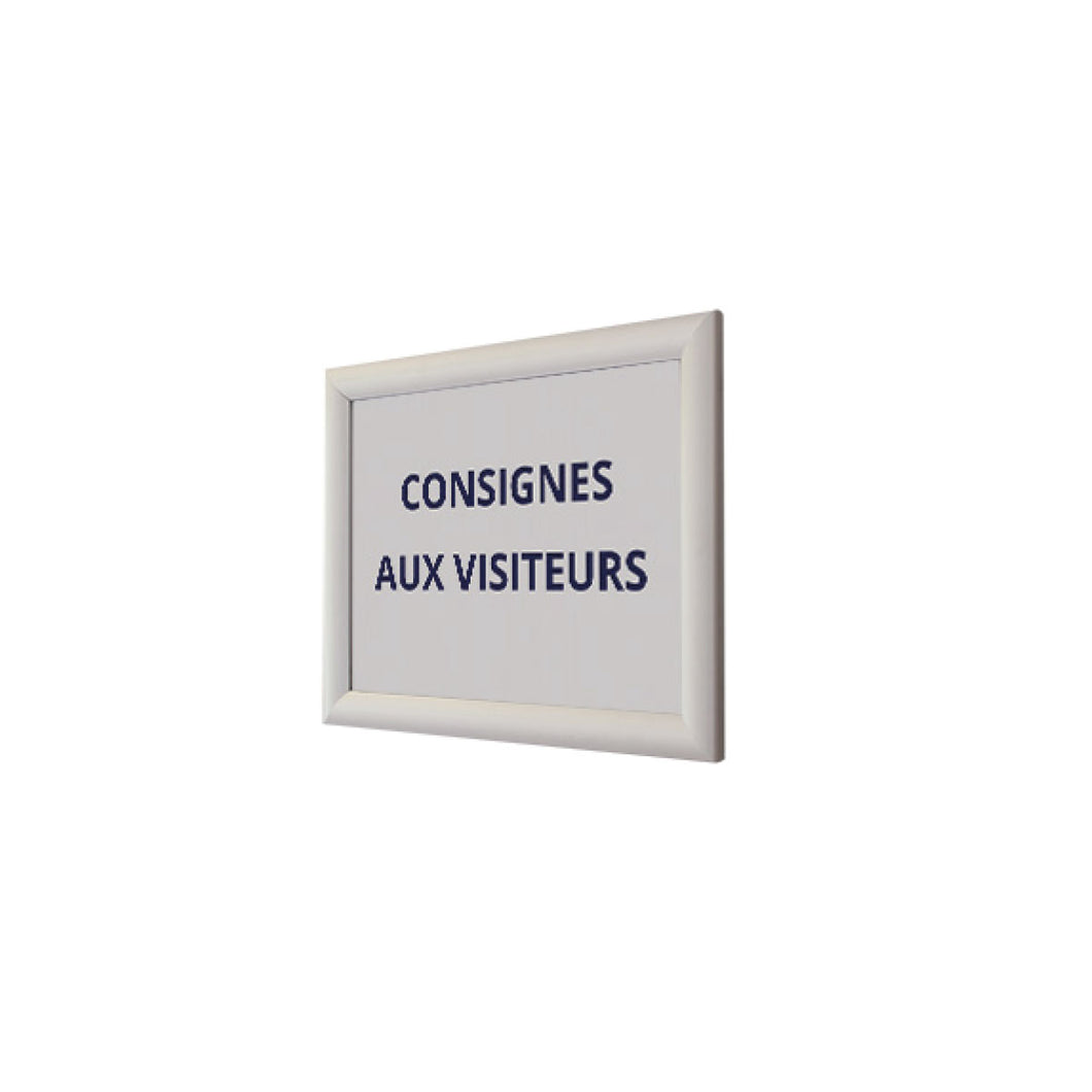 Clic-clac - Cadre mur clippant