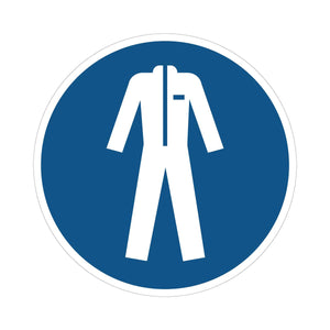 Pictogramme ISO 7010 - M010 Vêtements de protection obligatoires