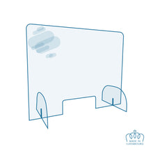Charger l'image dans la galerie, Protection Plexi - Hygiaphone avec ouverture - 950x750 mm
