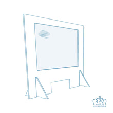Charger l&#39;image dans la galerie, Protection Comptoir Eco - Avec ouverture - 1000x950 mm
